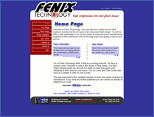 Tablet Screenshot of fenixtechnology.com